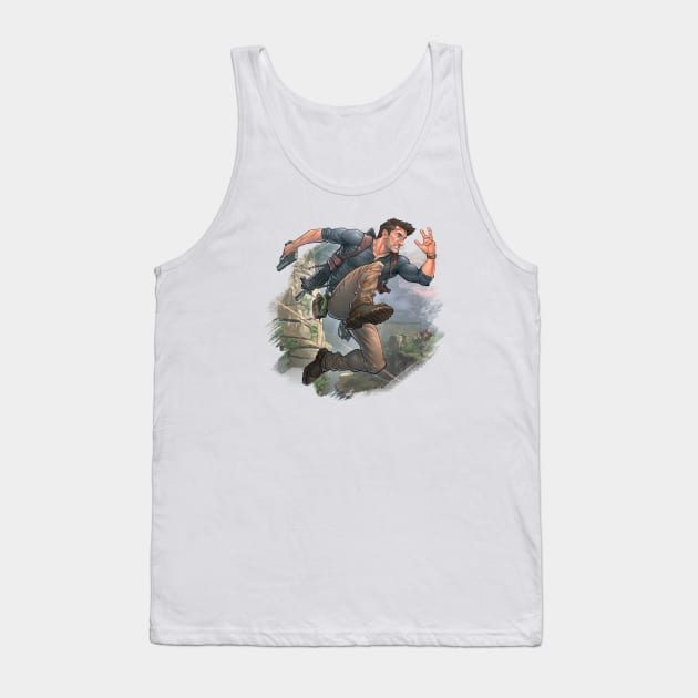 Uncharted 4 (transparent) Tank Top by PatrickBrownArt